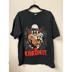 Vintage Dr. Karonte Wrestling Mexican Luchador WWE WWF WCW T shirt size Large